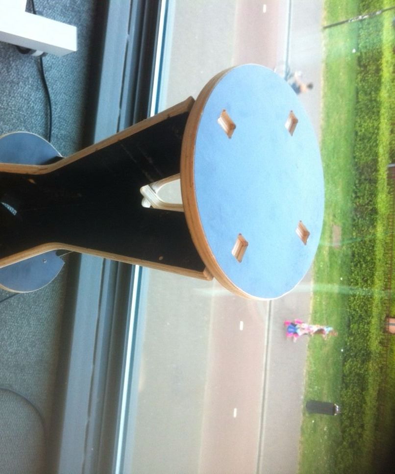 Plywood Barstool