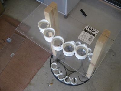Upright and Castle Assembly 7