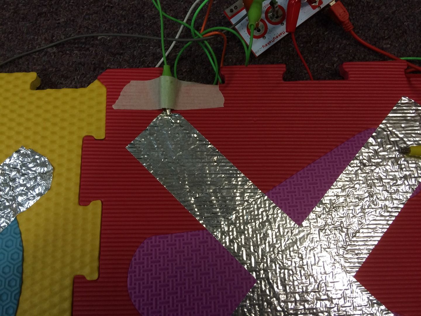 Makey Makey Dance Mat Instructables
