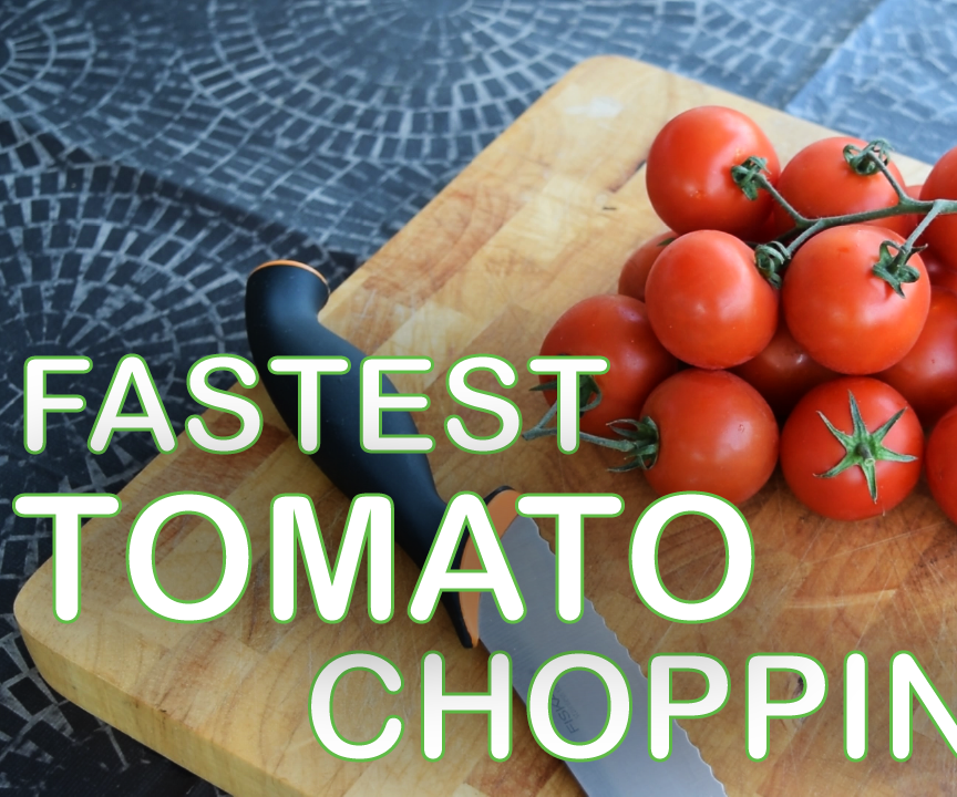 How to Cut a Bunch of Tomatoes