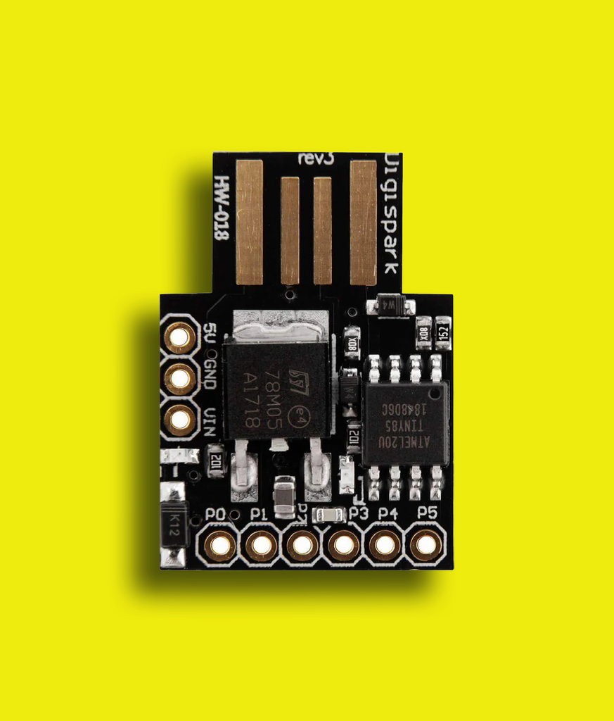 Digispark DIY: Open-Source ATtiny85 USB Arduino PCB Design Files : 5 ...