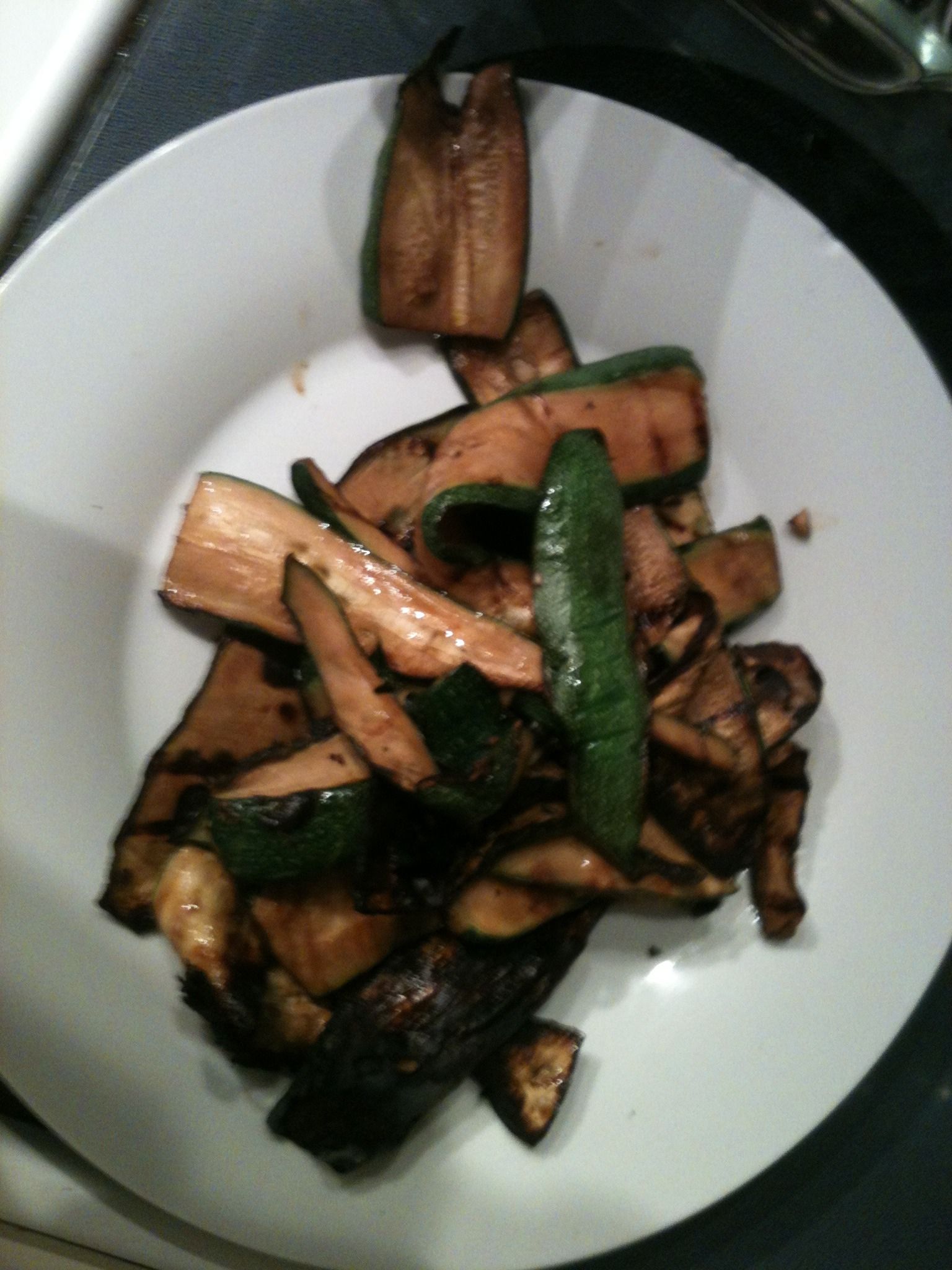 Simple BBQ Zucchini