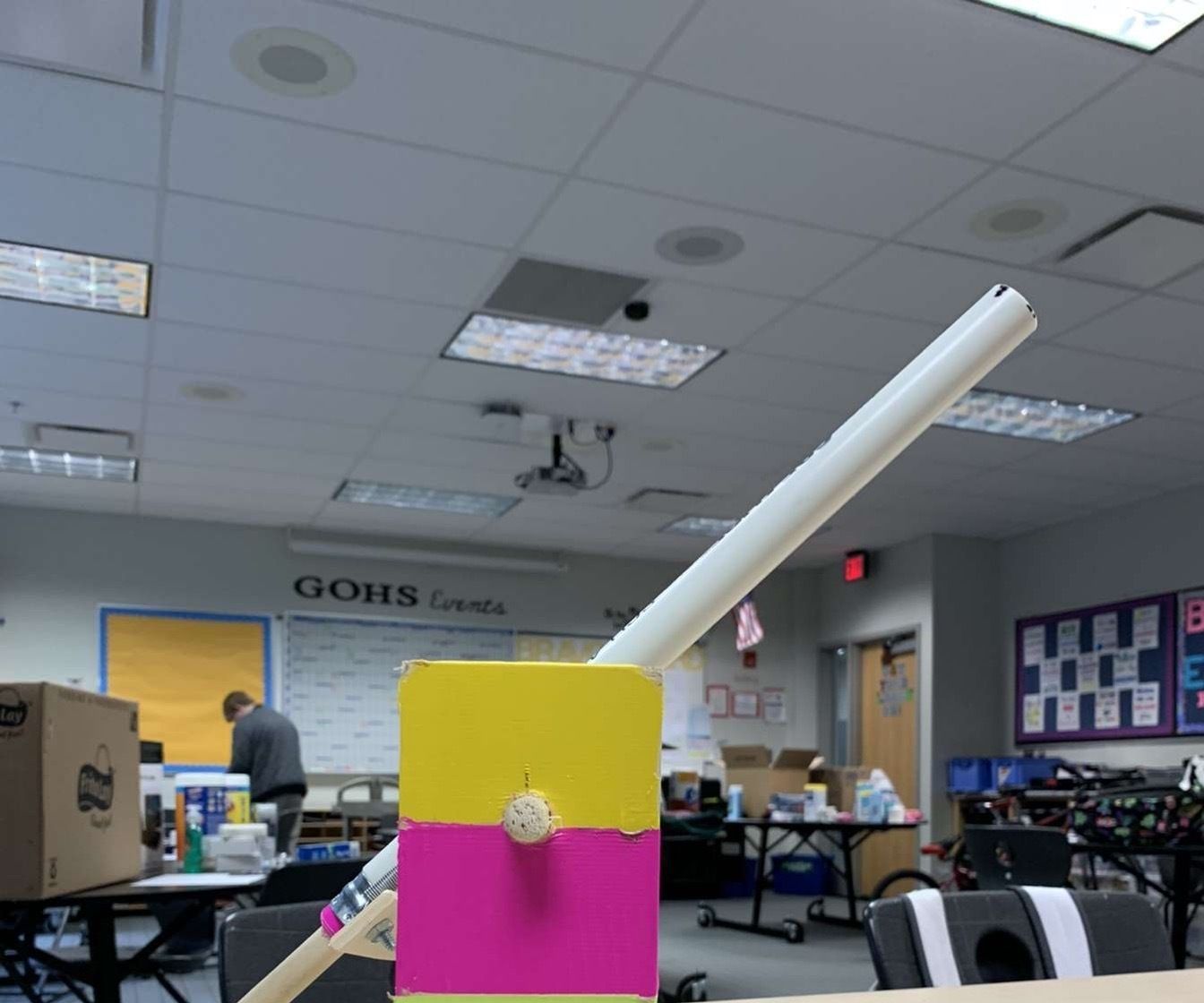 Hannah and Makayla's Marble Cannon