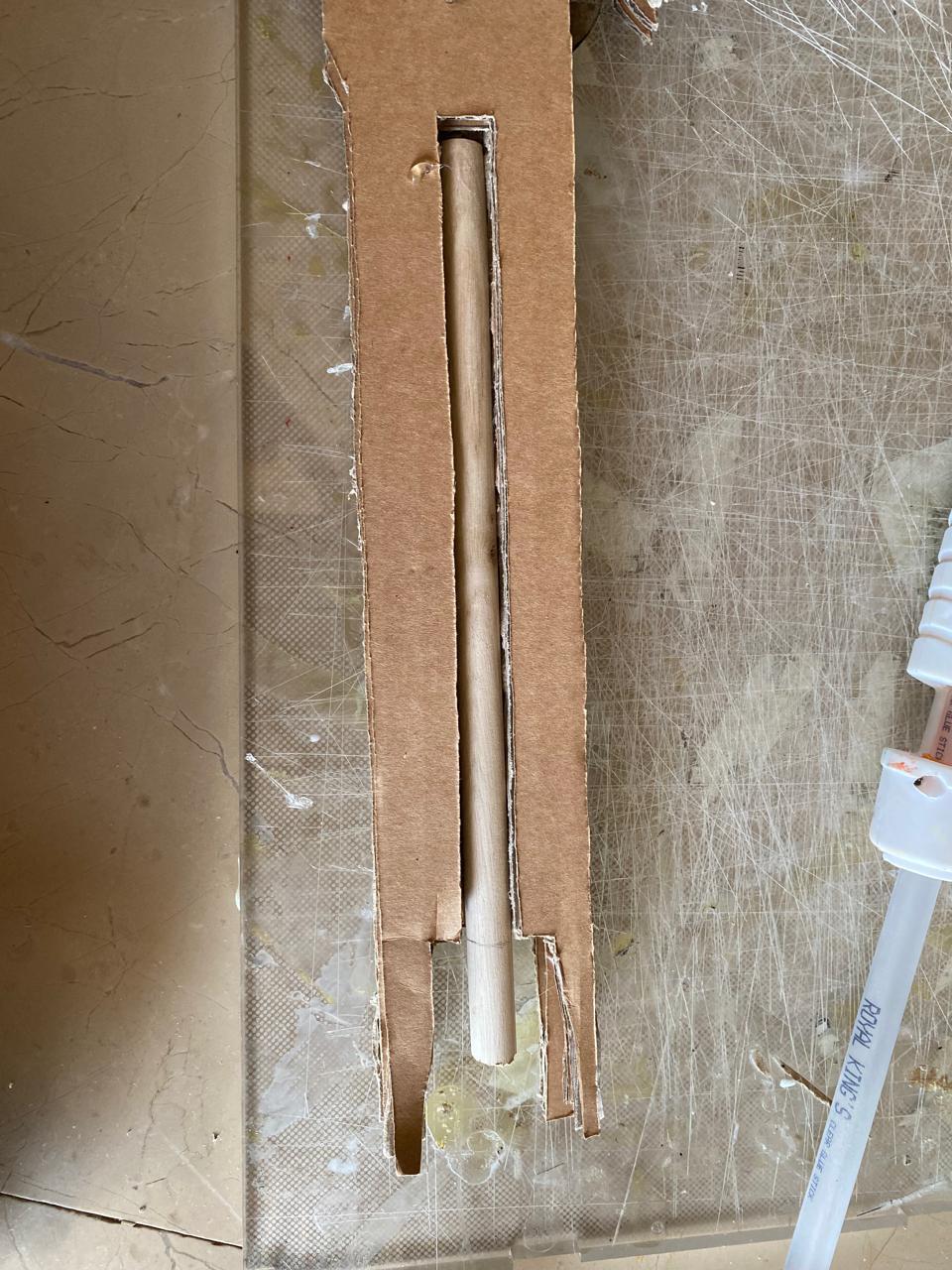 Cut the Bow Handle Body