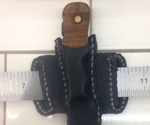 Leather Jacket Knife Sheath