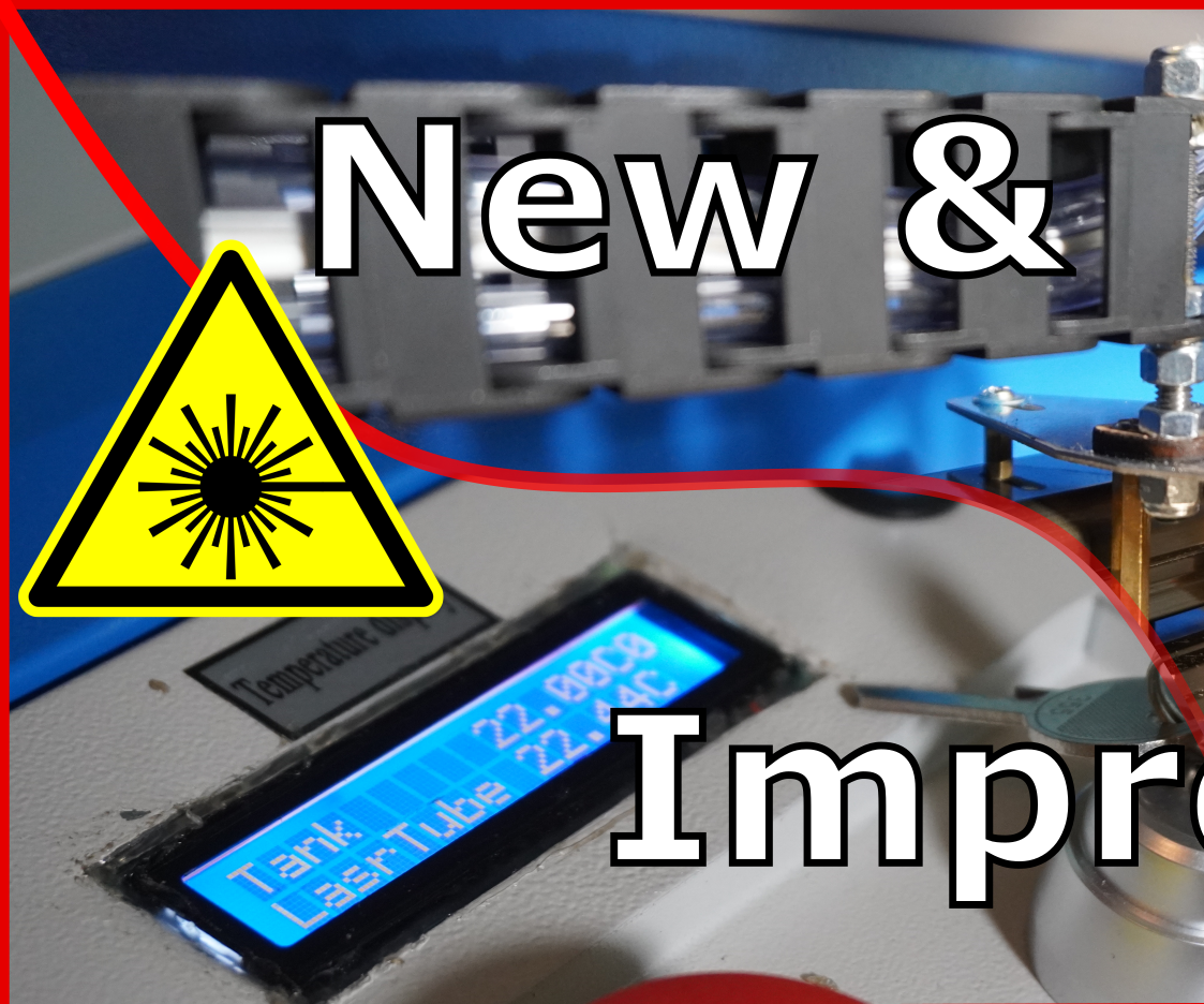 K40 Laser Cutter Modifications: Air Assist, Laser Pointer, Laser Tube Thermal Protection