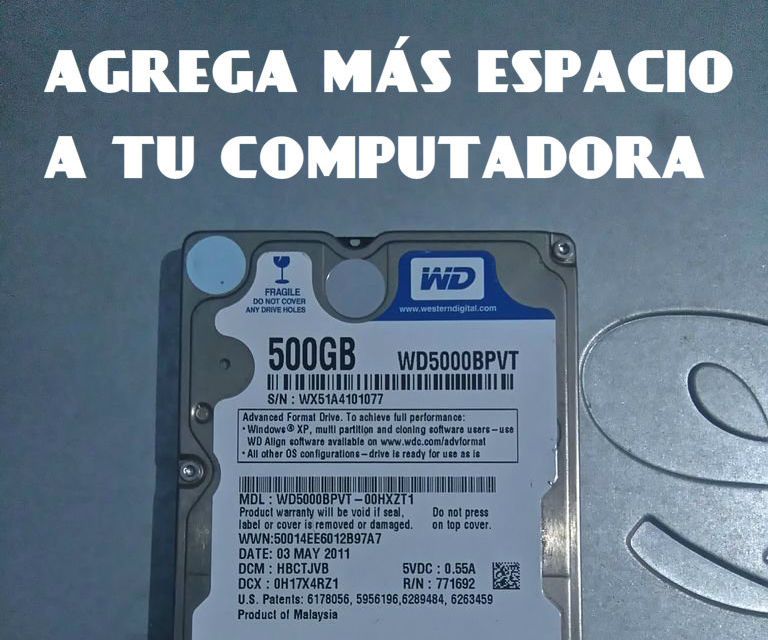 Como Agregar Un Disco Duro a Una Computadora 