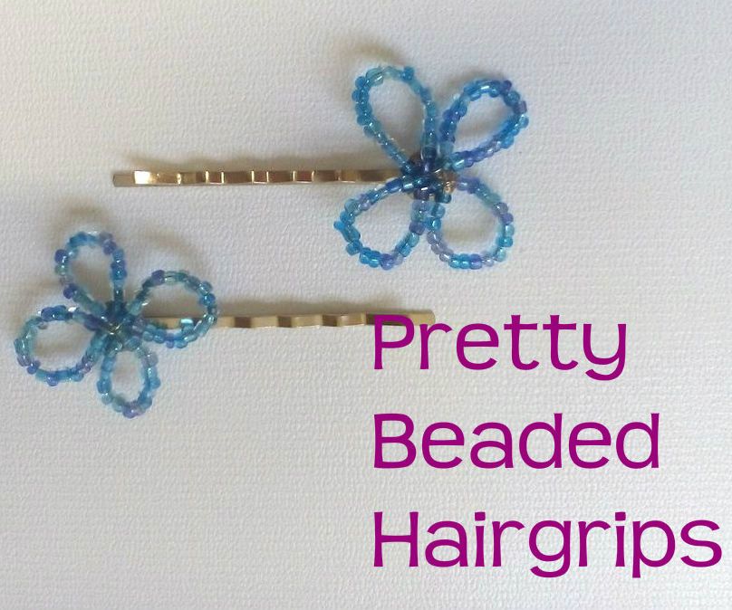 Beaded Hairgrips
