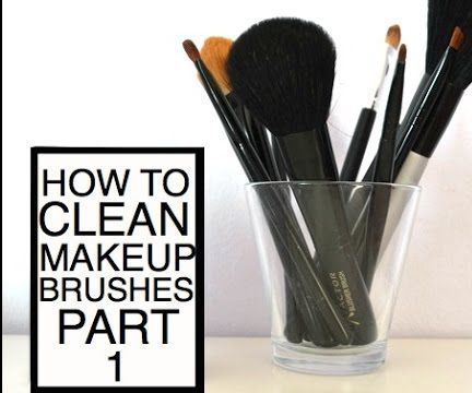 HOW TO: clean makeup brushes PART 1