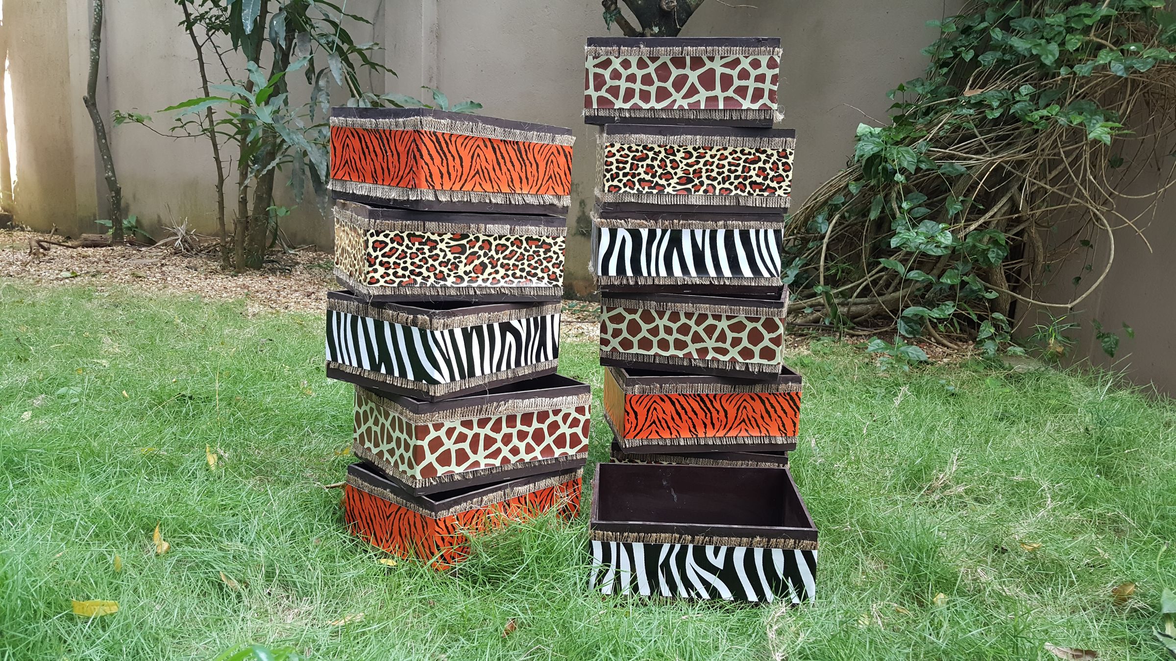 Safari Storage Boxes 7 Steps (with Pictures) Instructables