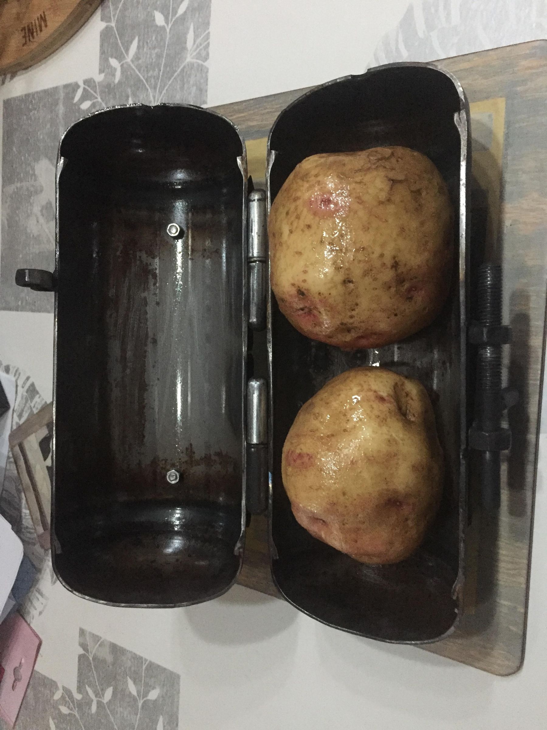 Stove Top Baked Potato Cooker, AKA the Spudinator 10 Steps