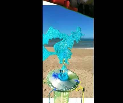 Veleta - Weather Vane With Makey Makey and 3D Pen