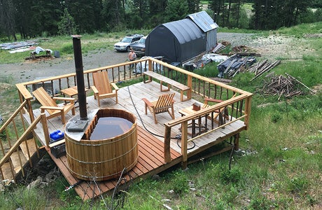 DIY Wood Fired Cedar Hot Tub : 9 Steps (with Pictures) - Instructables