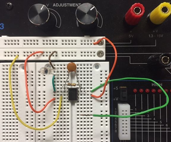 Transimpedence amplifier with roll-off