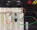 Transimpedence amplifier with roll-off