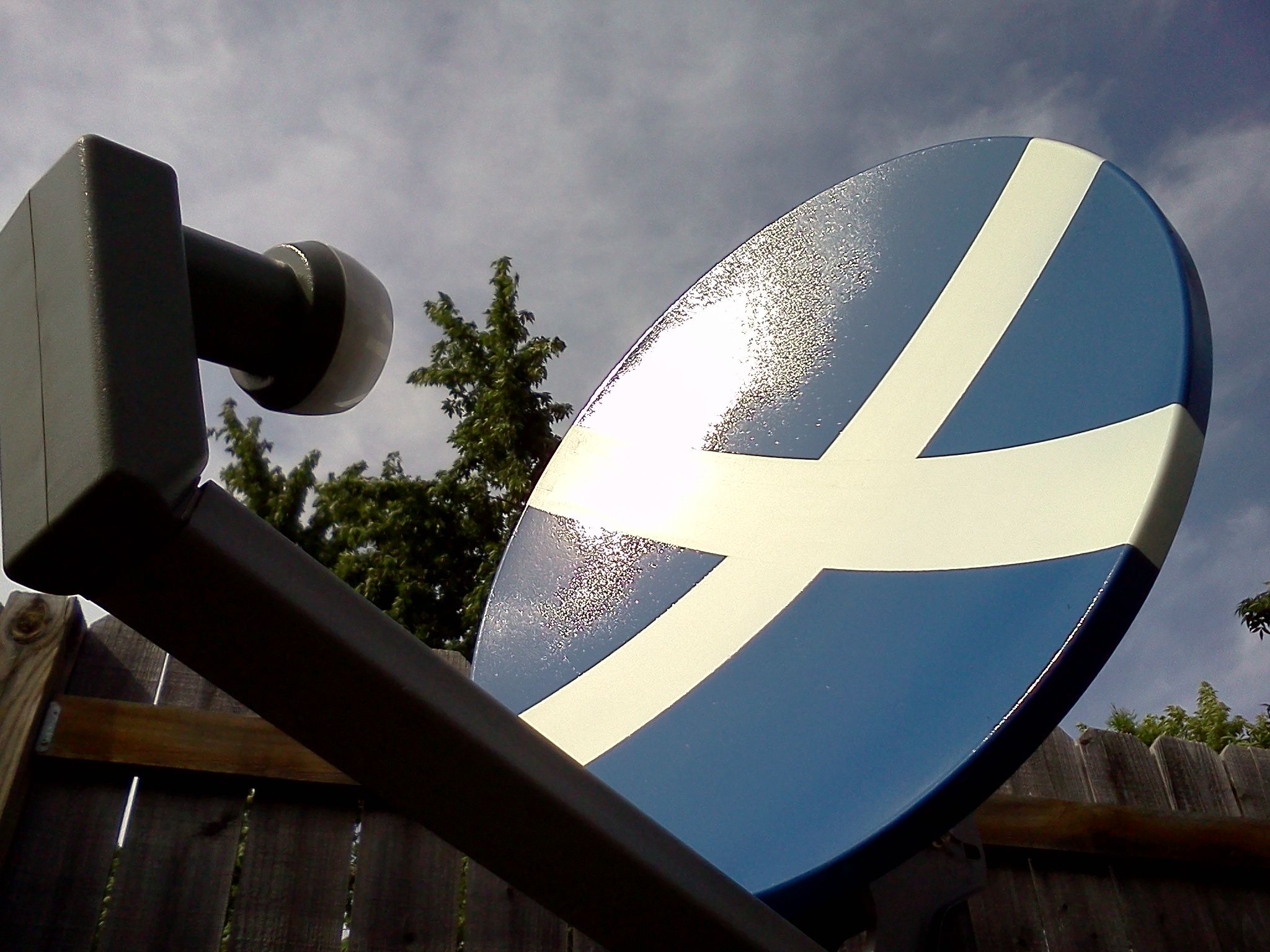 Painted Satellite Dish Instructables