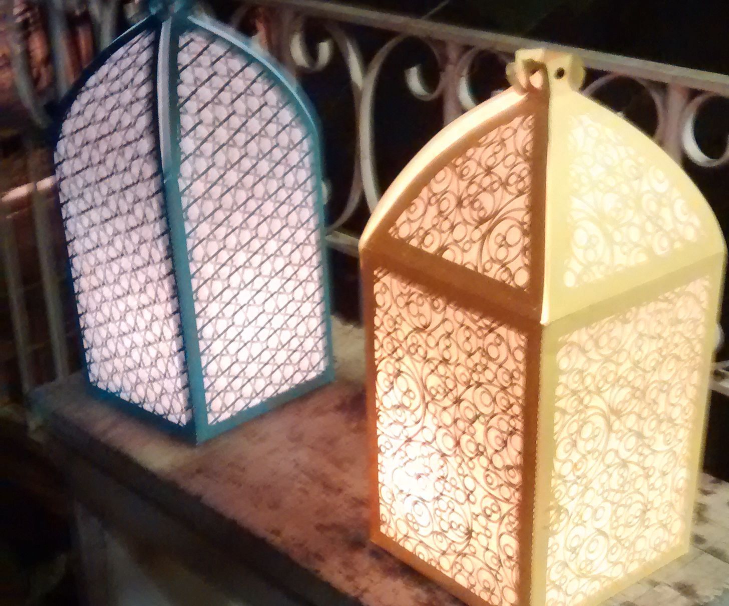 Paper Arabesque Lantern