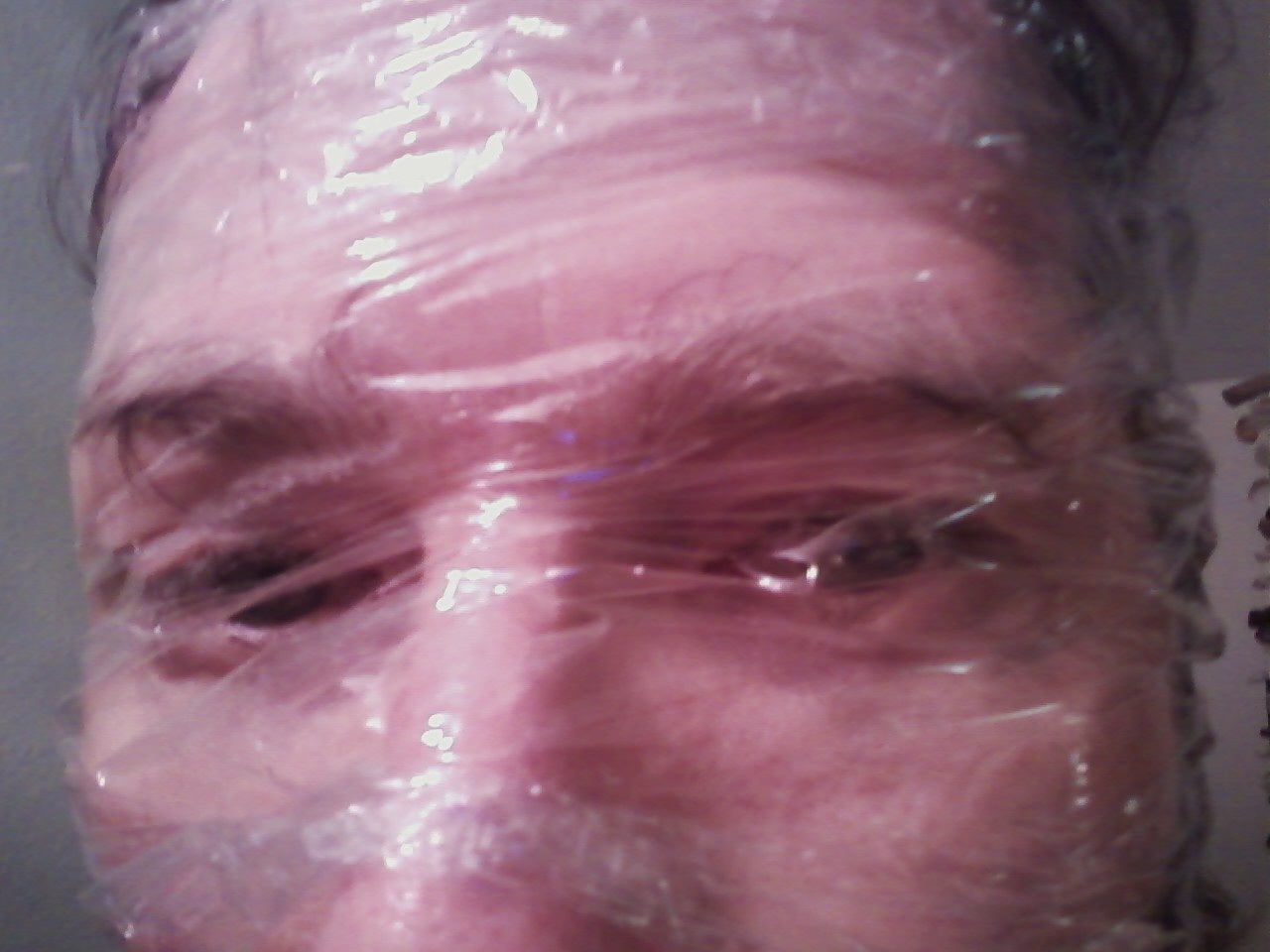 Saran Wrap Eye Protection??? Instructables