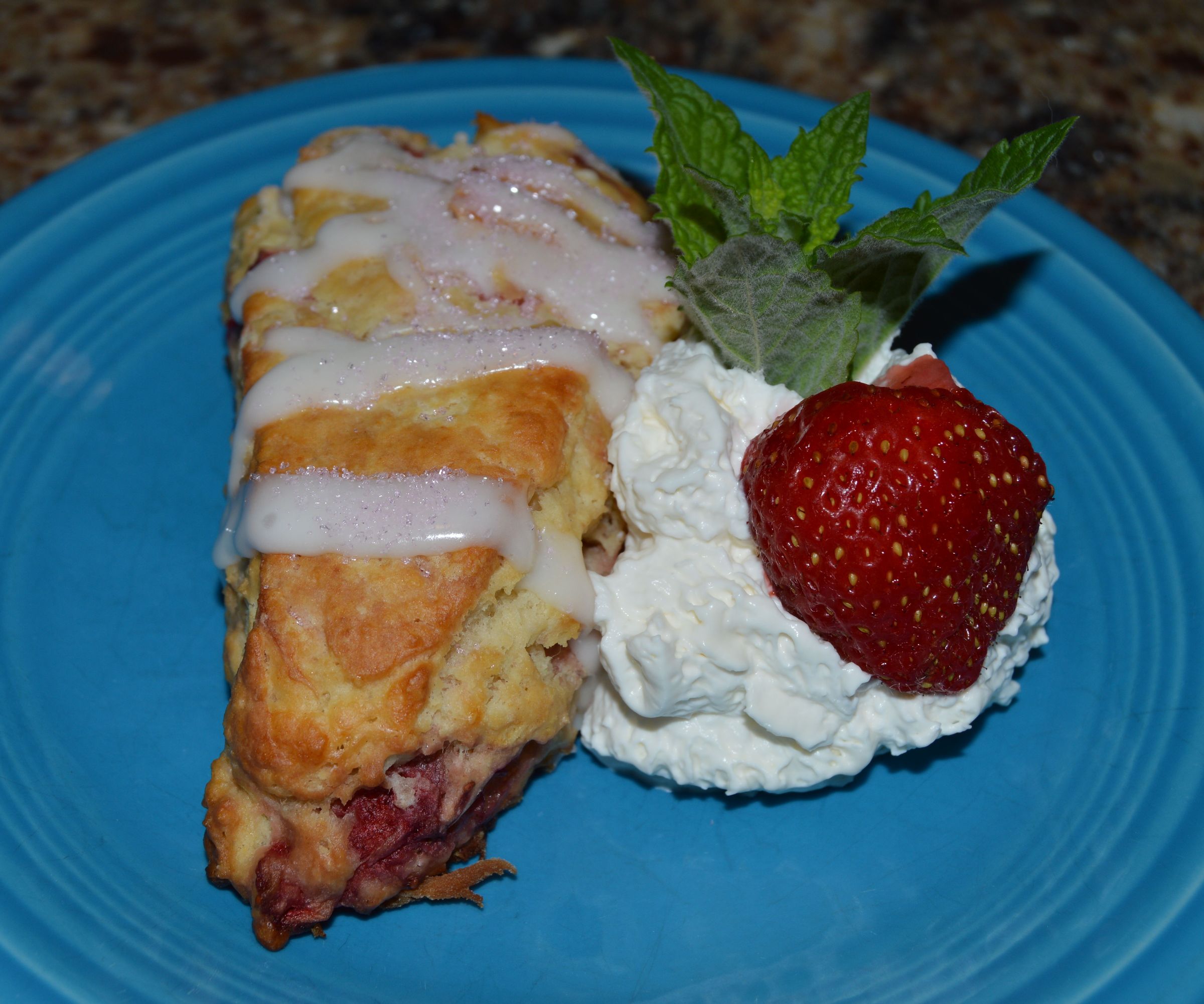 Strawberry Scones