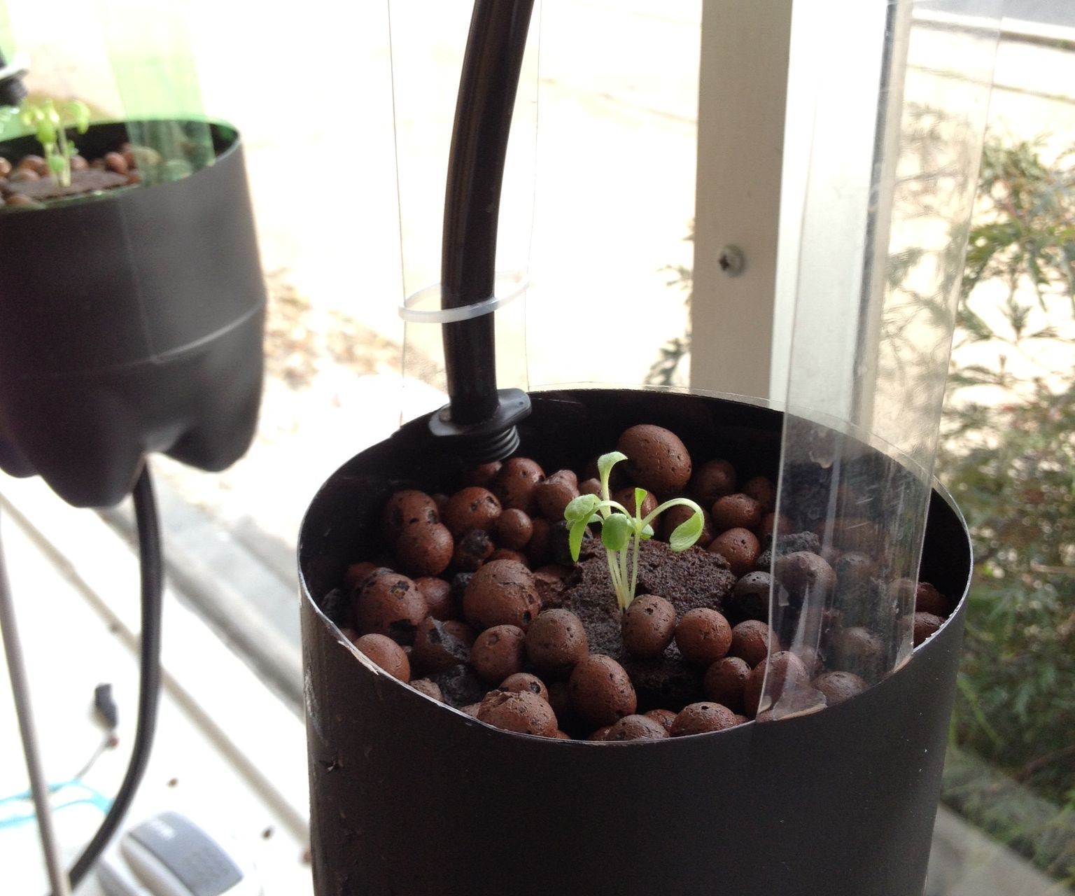 Large 24 Plant Hydroponic System From Recycled 2 Liter Soda Bottles