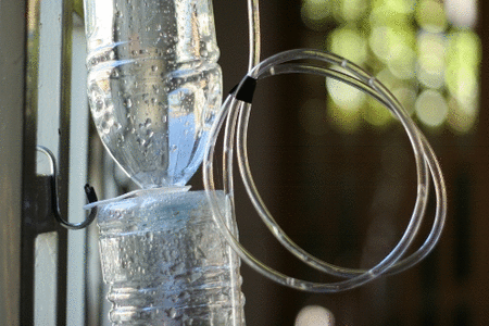 Bubble Pump for a Window Farm