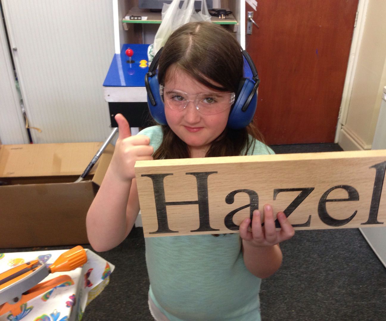 Kids Build - Laser Cut Bedroom Name Plaque