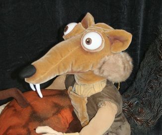 Ice Age Scrat and Acorn Costume