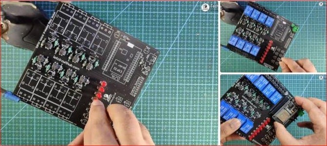 Solder All the Components on PCB