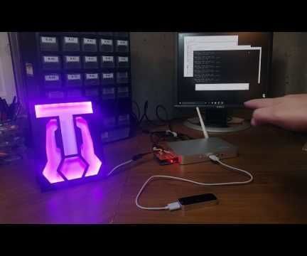Control RGB LEDs With the Wave of Your Hand.