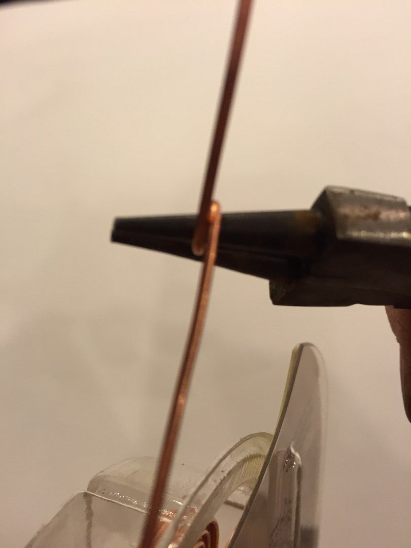 Prepare Wire for Bottom Cap