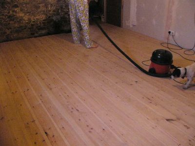Solid Pine Floor