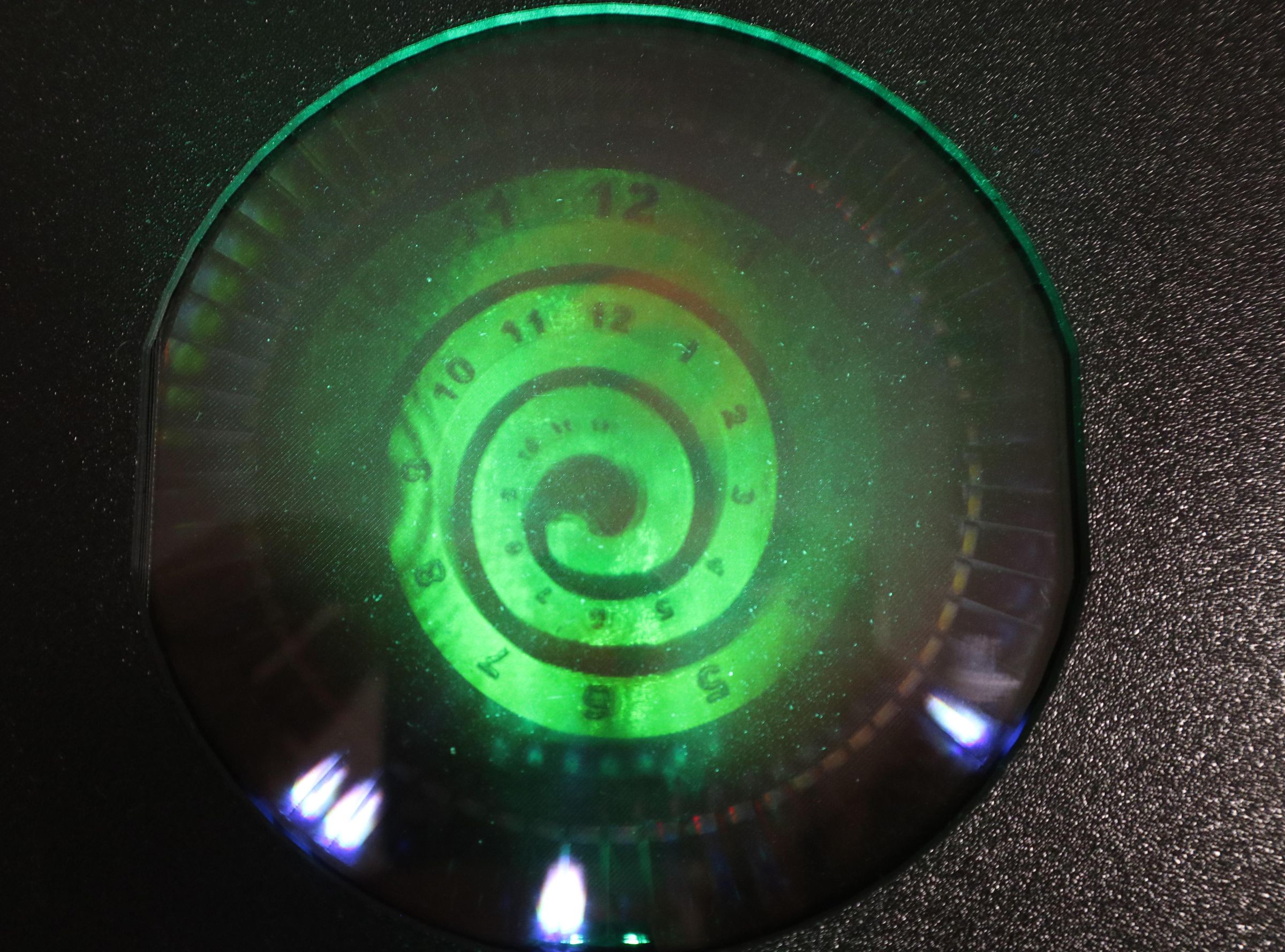 Analog Hologram Clock