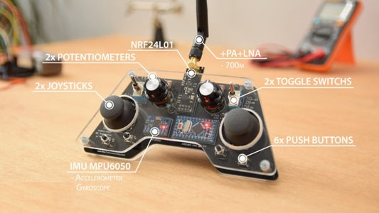 How to Build a Rc Drone and the Transmitter Using Arduino : 11 Steps ...