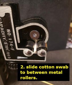 Insert the Support Rod to the Cutter