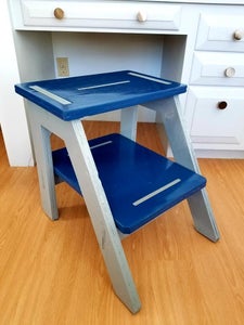 Sturdy CNC Plywood Step Stool 
