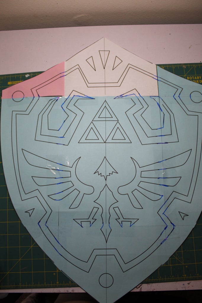 Link's Hylian Shield From Breath of the Wild : 7 Steps (with Pictures) - Instructables link-s-hylian-shield-from-breath-of-the-wild-7-steps-with-pictures-instructables