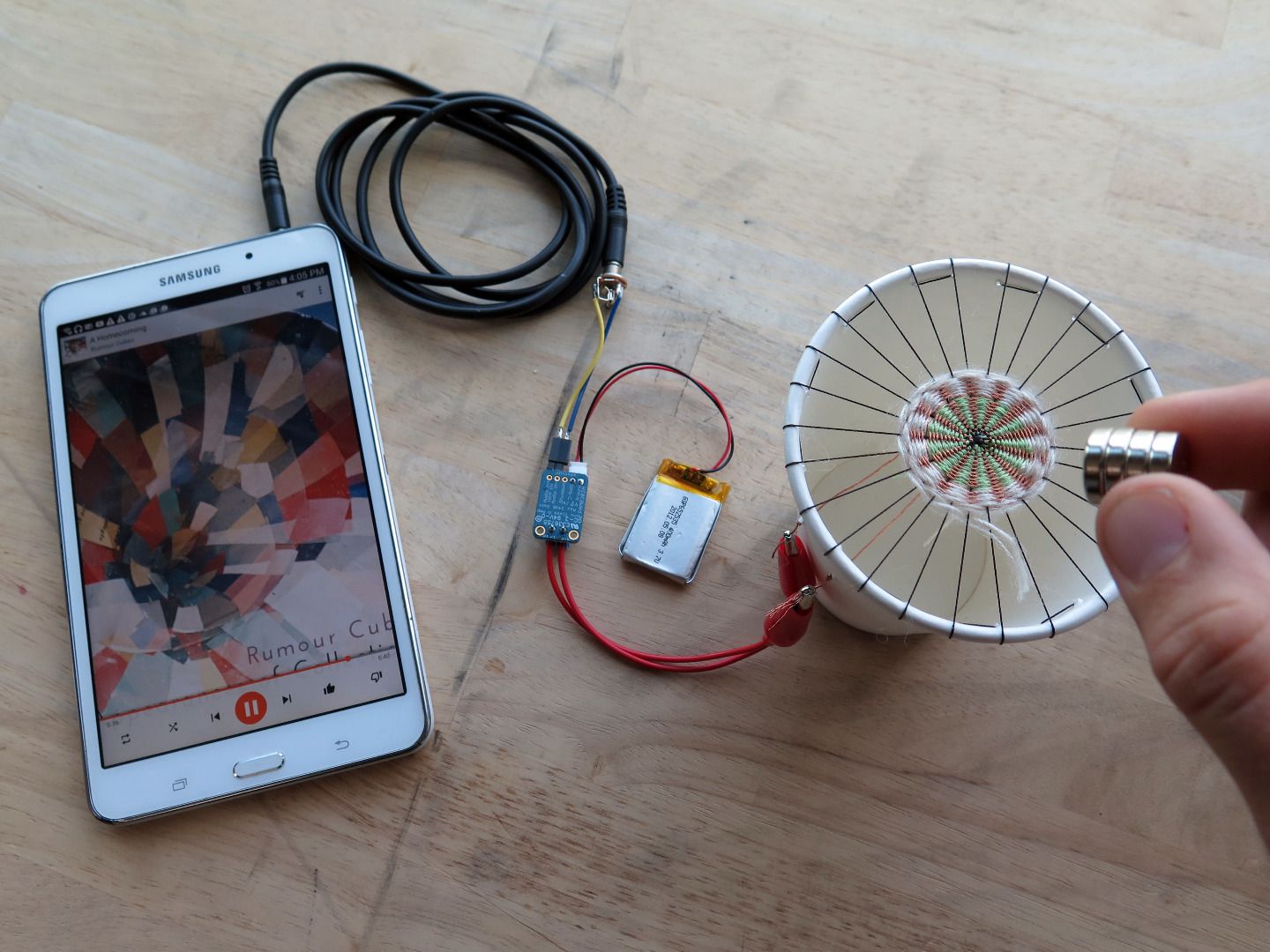 Woven Paper Cup Speaker : 8 Steps (with Pictures) - Instructables