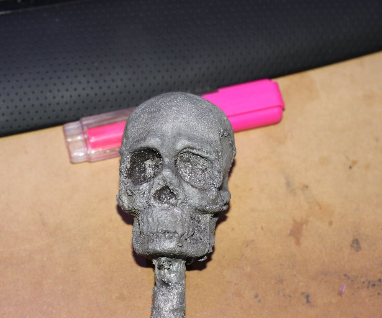 How to Lost Wax Cast an Aluminium Skull