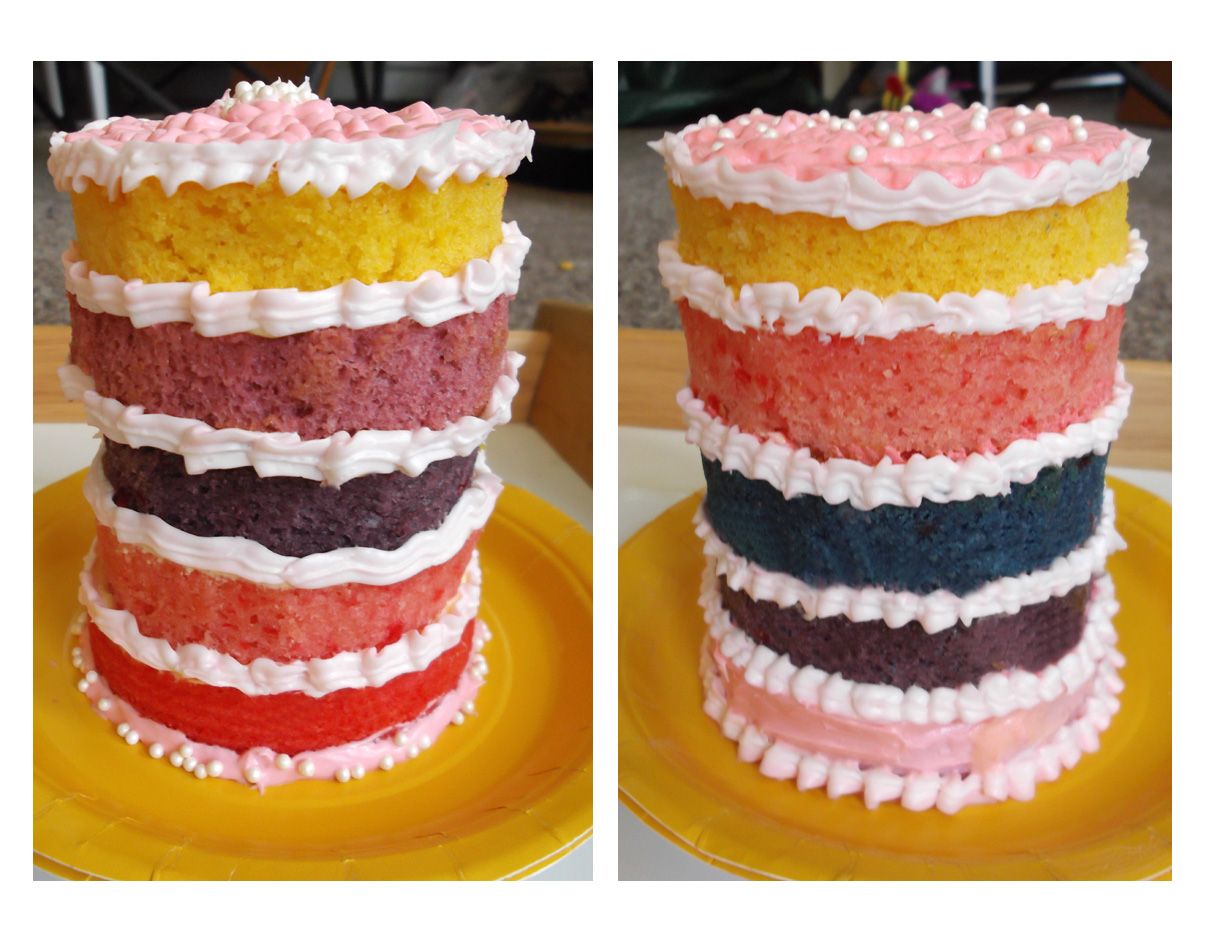 Layered Cake in a Can