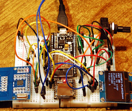 MP3 Player With RFID
