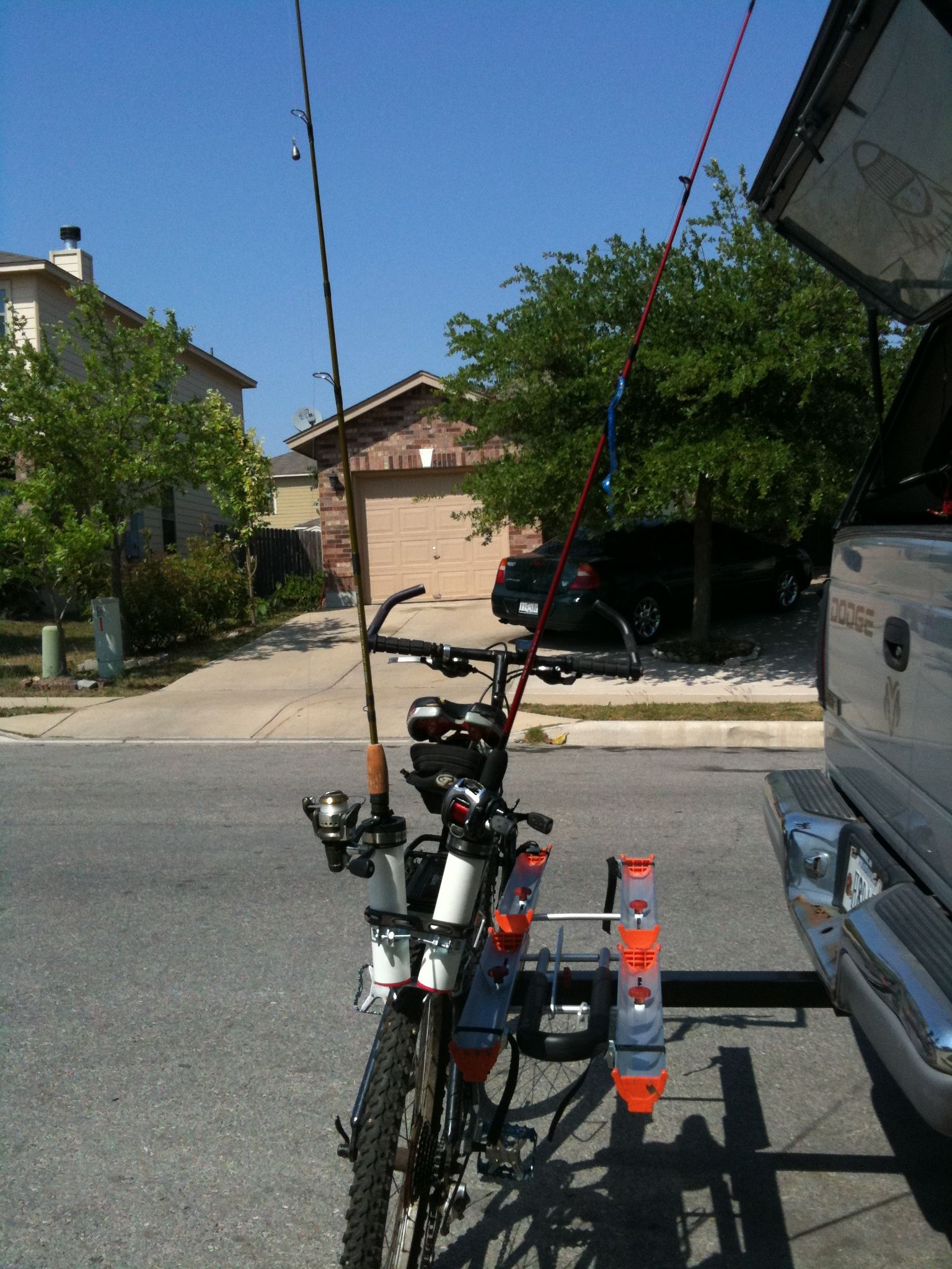 Bike Mount Fishing Pole Holder 6 Steps Instructables