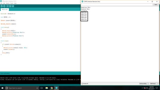 IR REMOTE DECODER USING ARDUINO. : 4 Steps (with Pictures) - Instructables