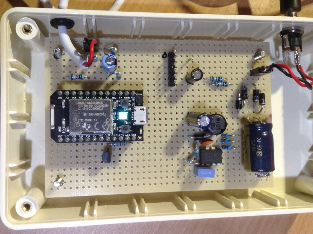 connected Home Energy Monitor : 9 Steps (with Pictures ... Circuit Diagram