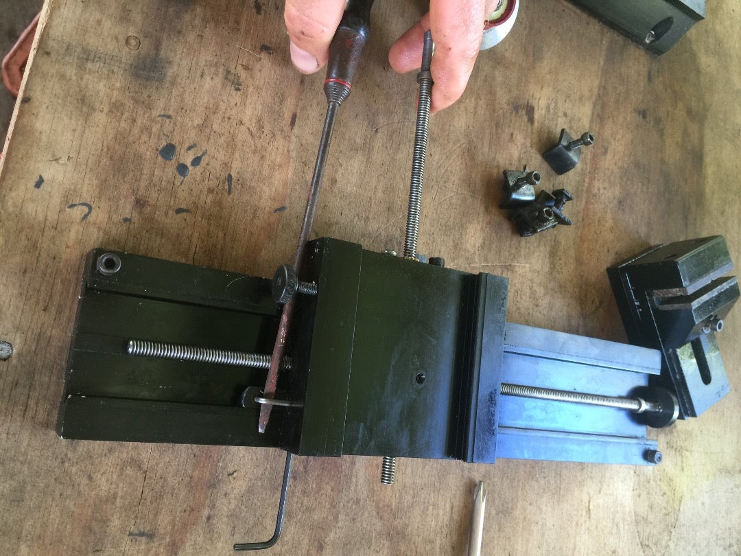 Remove Shim Block From Carriage Slide