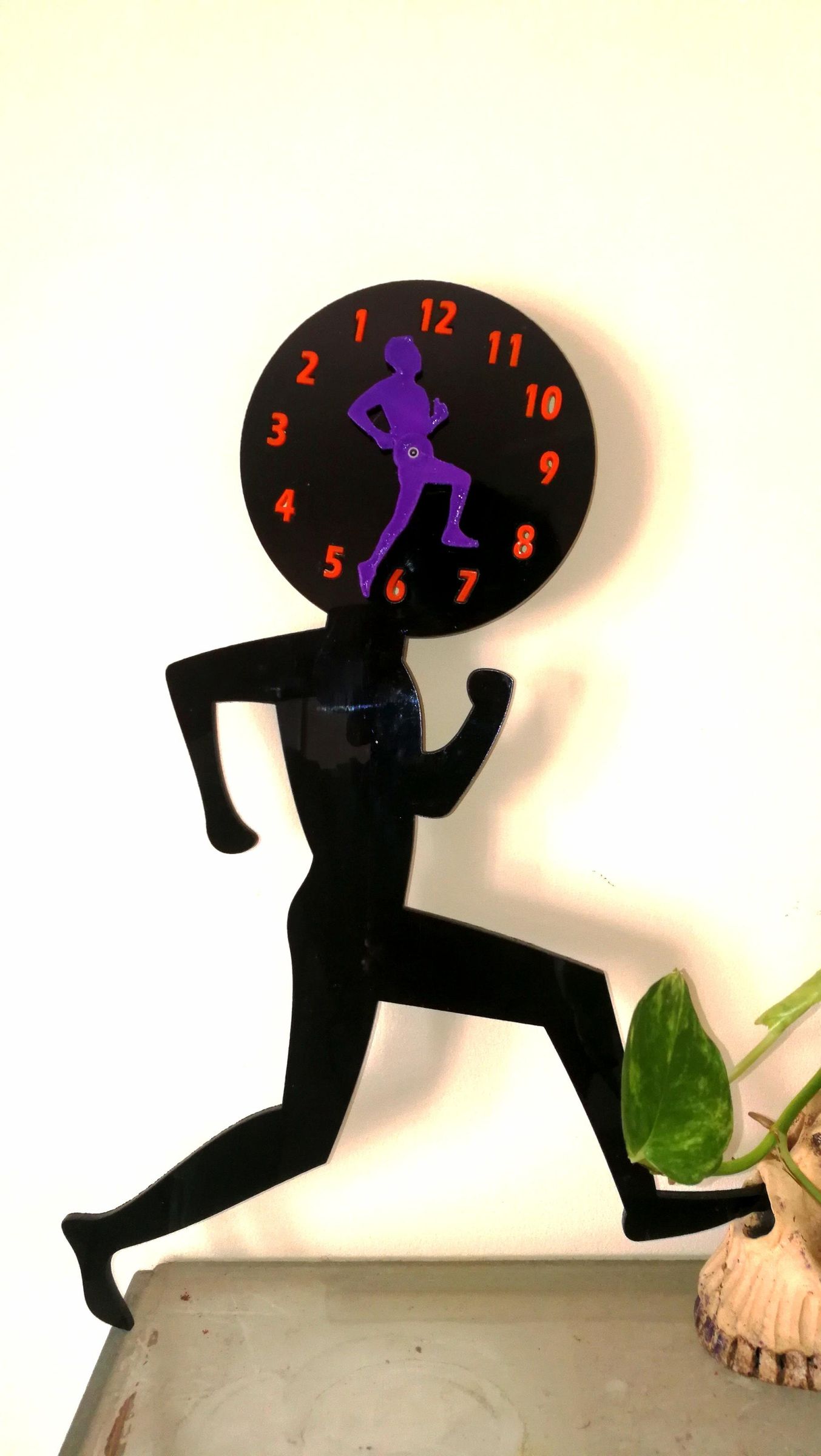 Running Man Reverse Clock 5 Steps (with Pictures) Instructables