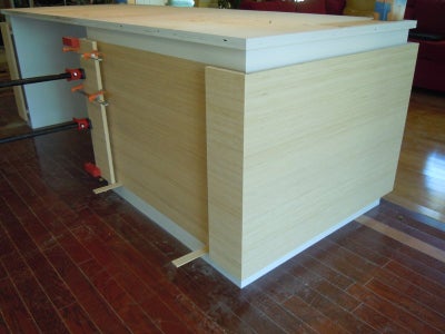 ADD LIGHT CLEATS AND MAKE BAMBOO SIDE PANELS