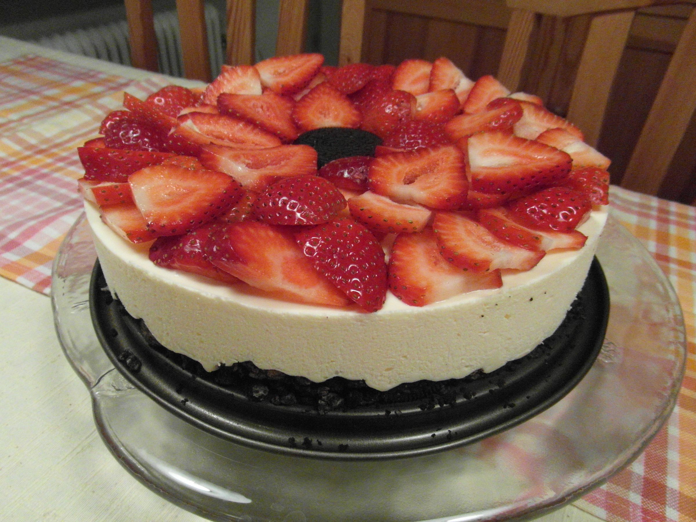 Frozen Oreo Cheesecake