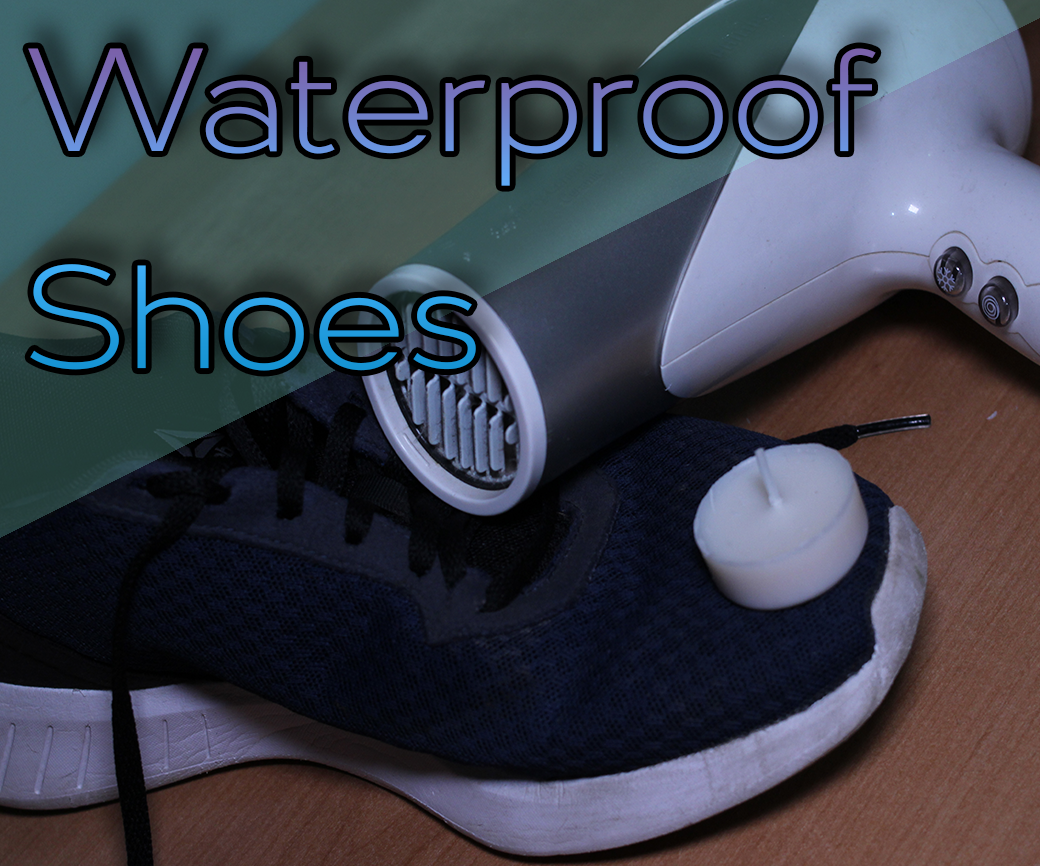 Water-Proof Shoes Reusing Old Candle 