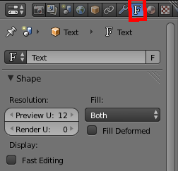 Giving the Text Some Thickness