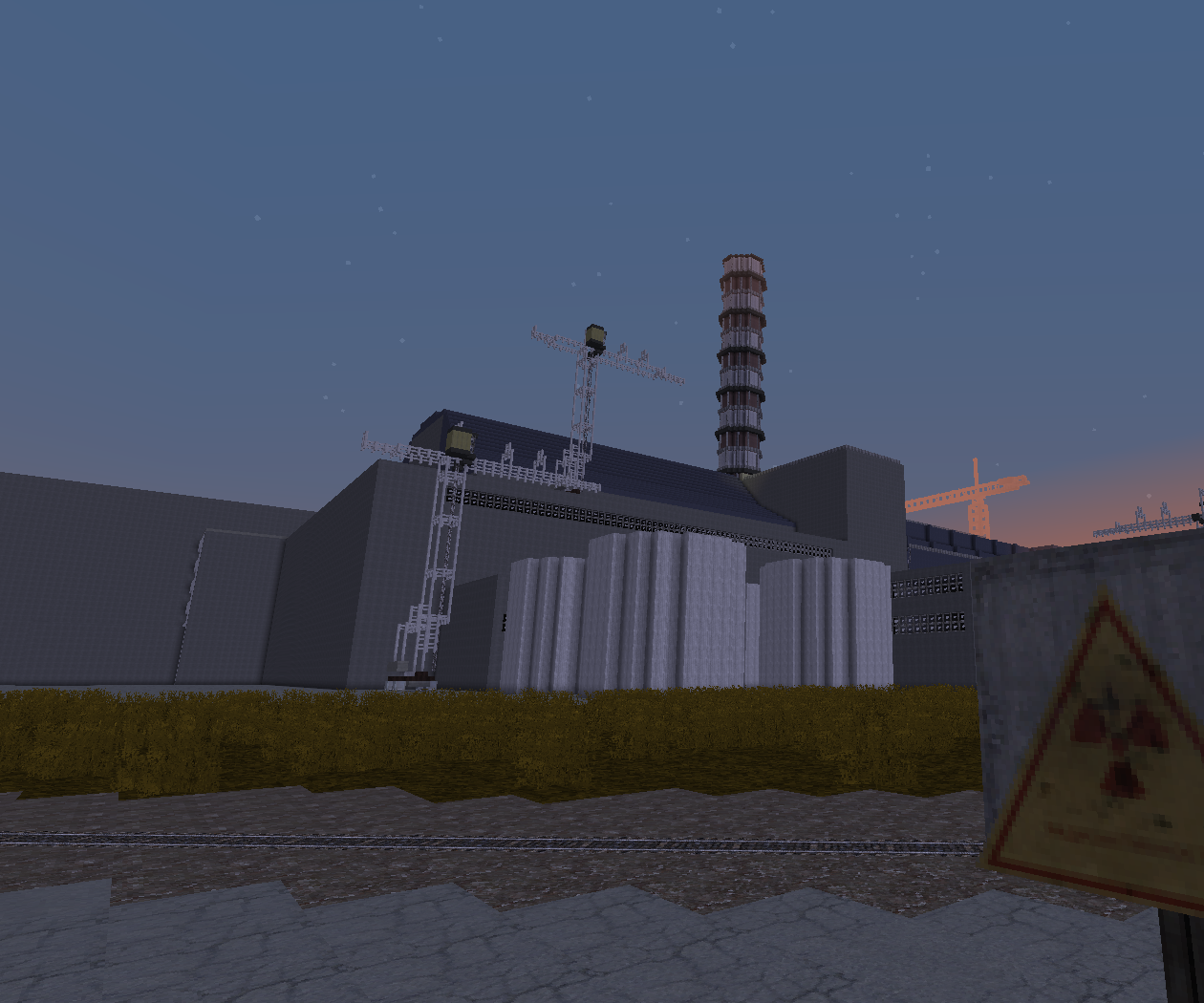 Chernobyl Nuclear Power Plant Minecraft